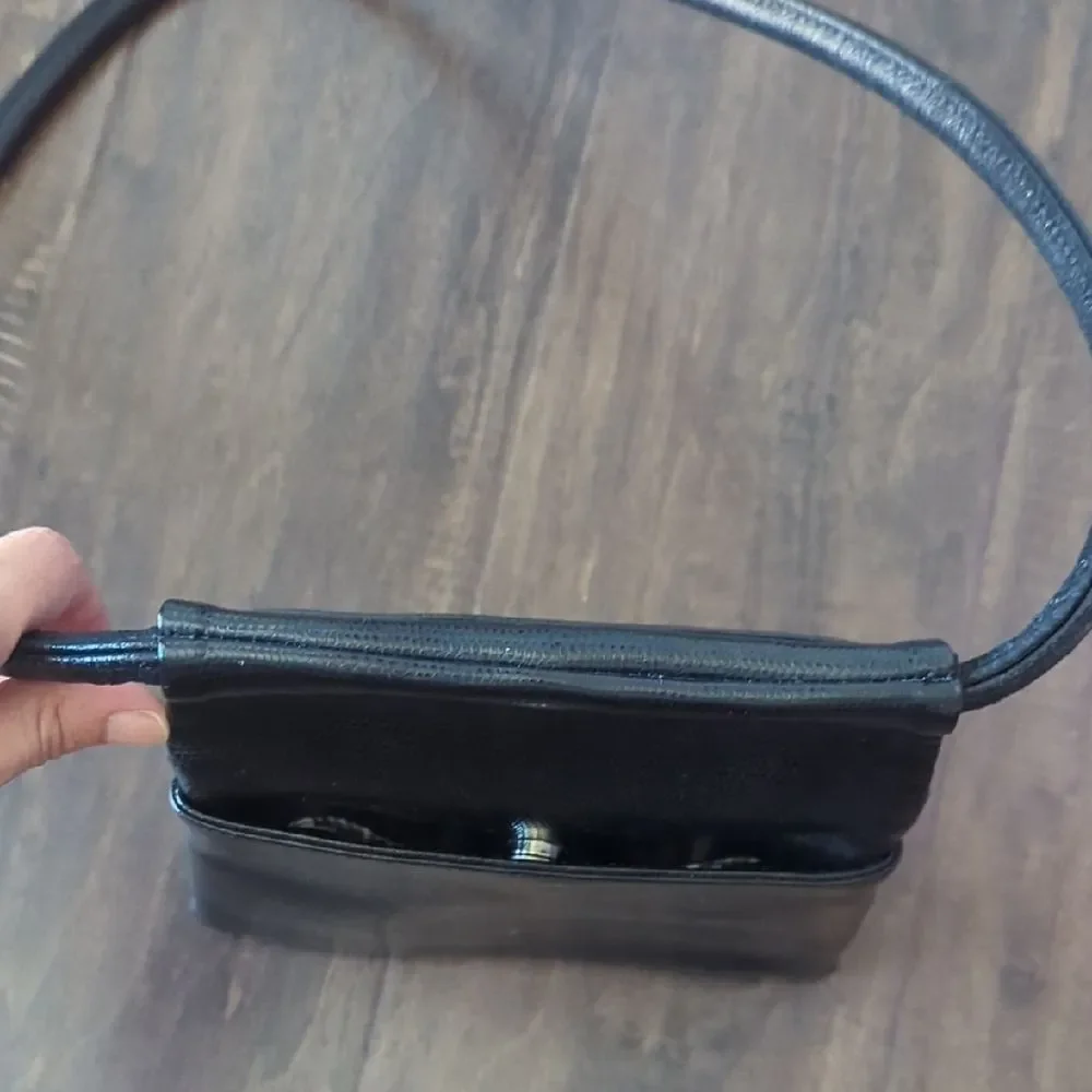 Elegant Black Textured Bag